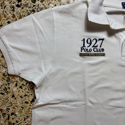 US Polo Club men's polo shirt Large like new, black and white