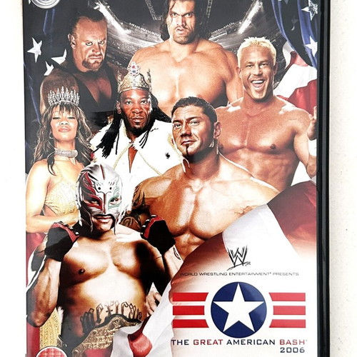 WWE The Great American Bash 2006 DVD used, English audio