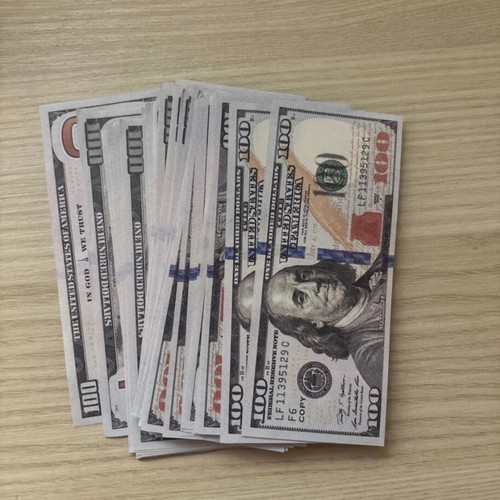 Prop money pack of 50 pieces