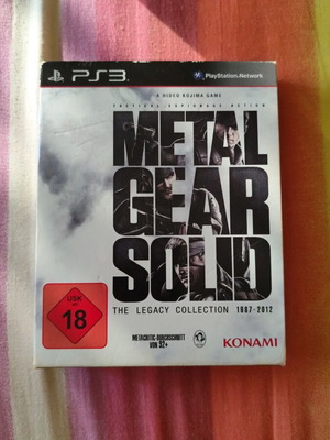 Metal Gear Solid The Legacy Collection PS3 like new