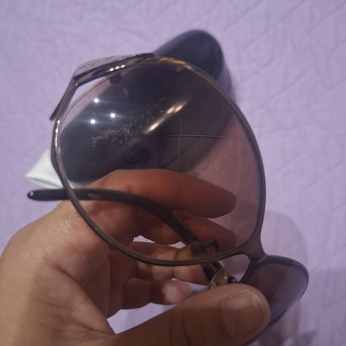Roberto Cavalli sunglasses used, beige and brown gradient lenses with case