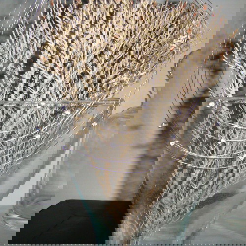 Choker vintage κολιέ σαν καινούργιο με πέντε σειρές ασημένιο σύρμα και διαφανείς πέτρες