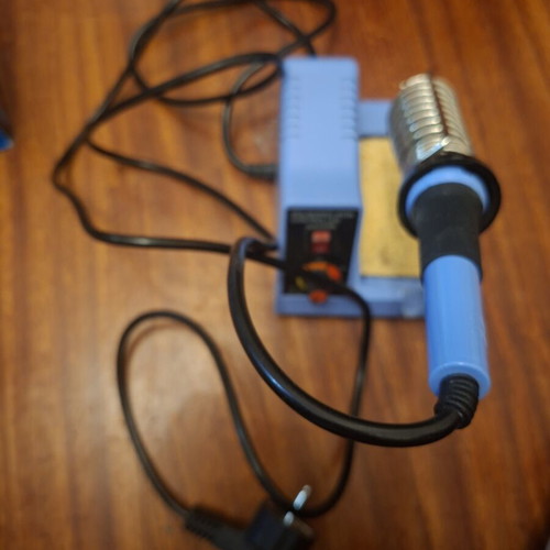 Soldering station used, ideal for electronics
