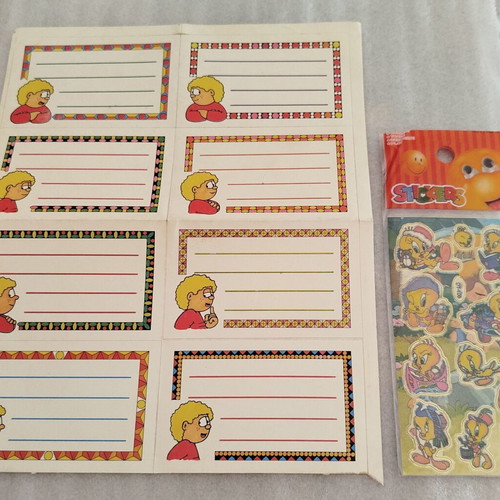 Sticker collection like new with Winnie, Tweety, Snow White etc.