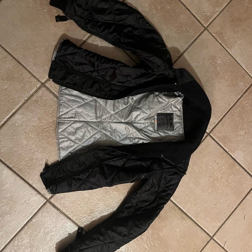 Clover women's motorcycle jacket like new, medium size with lining