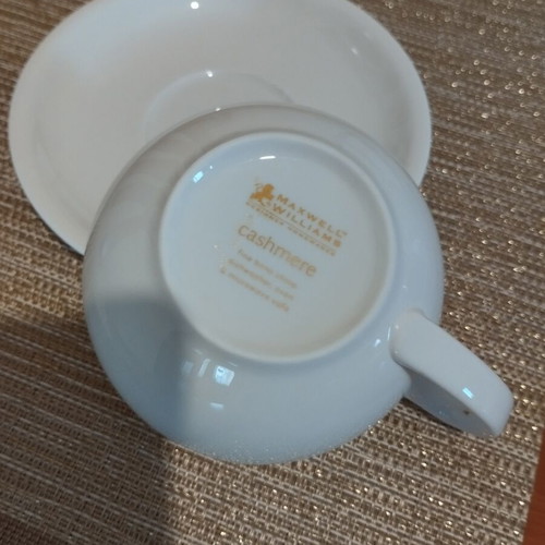 Maxwell and Williams cup with saucer, 350 ml