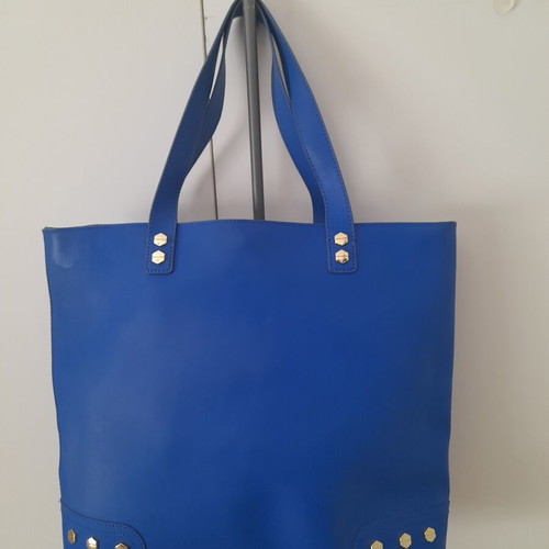 Juicy Couture leather shoulder bag new, blue