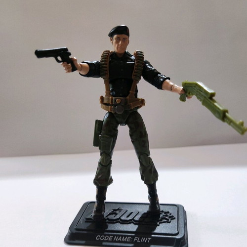 Warrant Officer Flint G.I. Joe 25th Anniversary figure used
