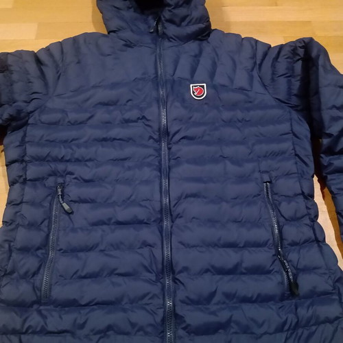 Fjallraven Expedition Latt Hoodie women's jacket like new, blue, size S