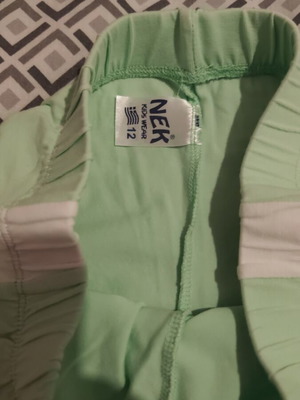 Nek Kids Wear Capri pants for girls, green, age 12