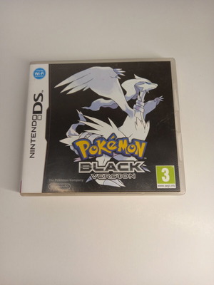 Nintendo DS Pokemon Black Version like new with manuals
