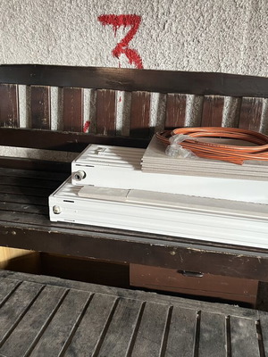 Outdoor solid wood bench sofa