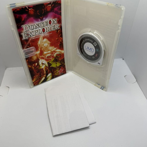 Dungeon Explorer PSP game used