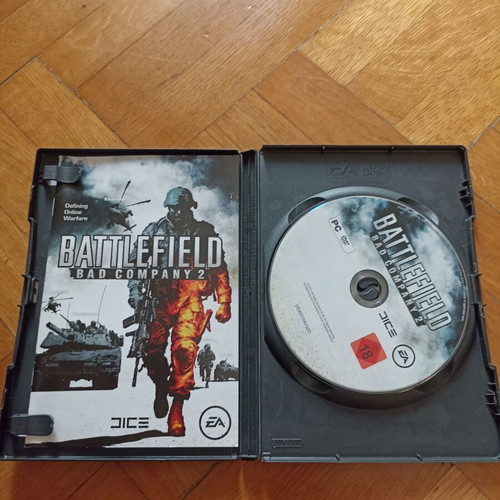 Battlefield Bad Company 2 DVD for PC used