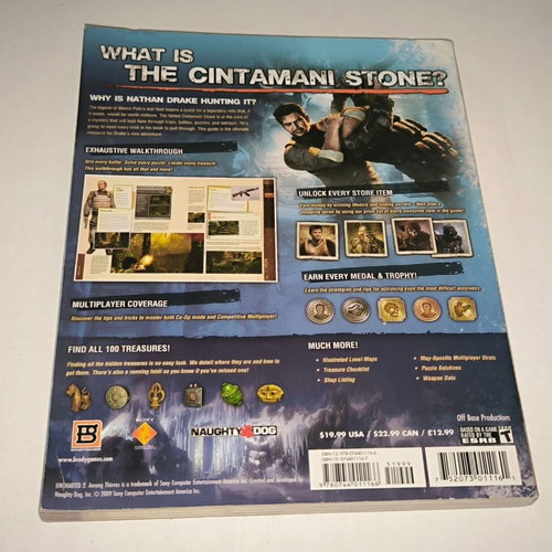 Uncharted 2: Among Thieves strategy guide used
