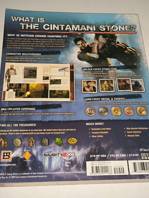 Uncharted 2: Among Thieves strategy guide used