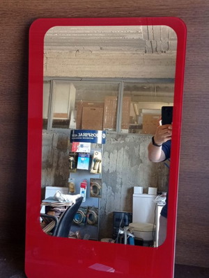 Bathroom mirror 45x80 red new ROR