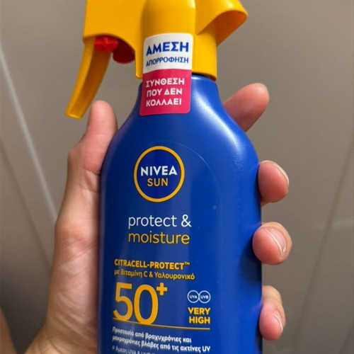 Nivea Sun Protect SPF 50 with Vitamin C and Hyaluronic Acid new