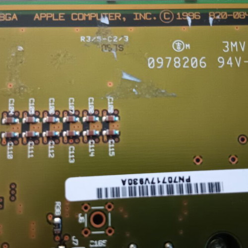 Apple PowerPC 604e CPU Processor Card 1996 for Power Macintosh 8600/9600