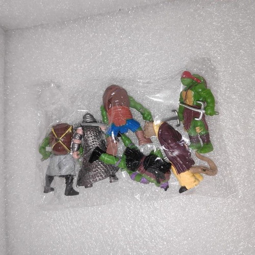 TMNT Master Splinter & Shredder collectible figure set like new