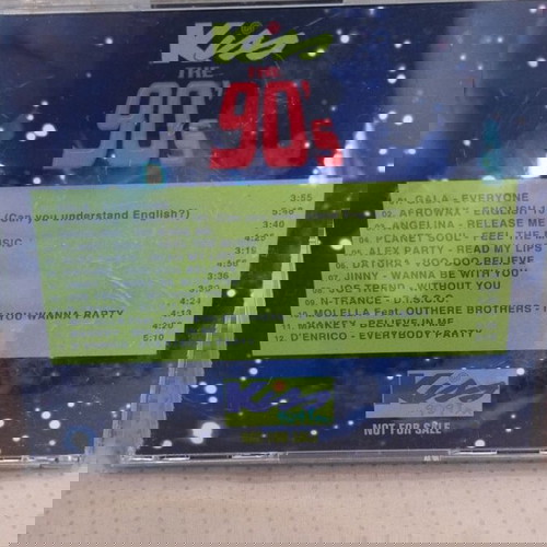 KISS THE 90'S CD ELECTRONIC
