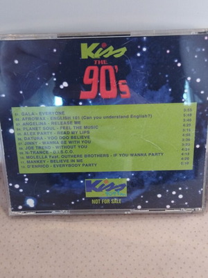 KISS THE 90'S CD ELECTRONIC