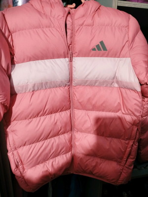 Adidas jacket for girl 11-12 years like new, pink
