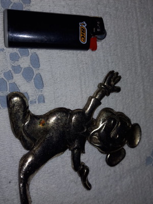 Mickey vintage μεταλλικός διακοσμητικό μεταχειρισμένο