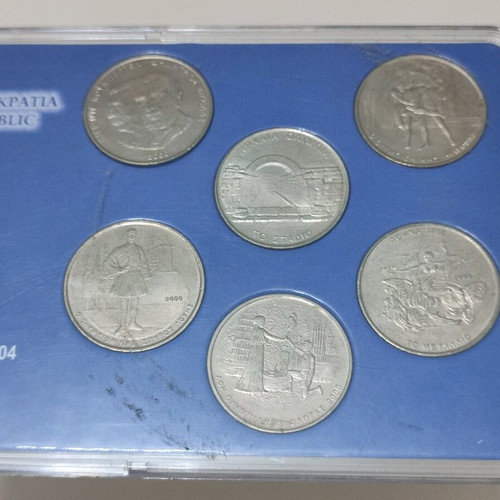 500 Drachma 2004 Olympic Games Athens collection used
