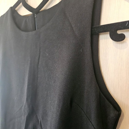 Black mini dress like new, simple and elegant, small-medium