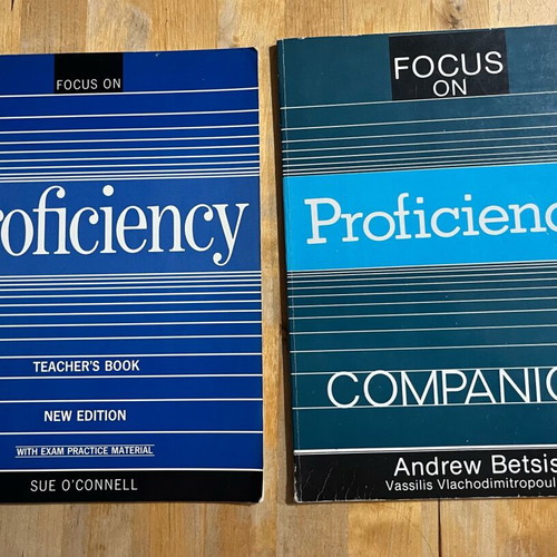 Focus on Proficiency New Edition set with teacher book and companion used