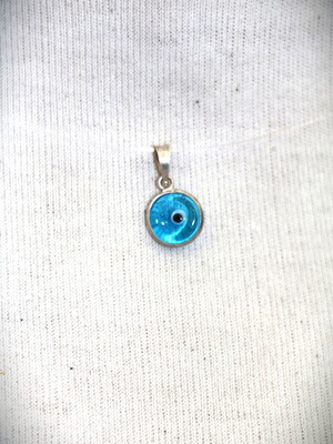 Ματάκι ασημένιο minimal με αόρατο κορδόνι sterling silver 925 καινούργιο