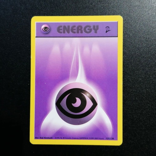 Pokémon Psychic Energy Card Base Set 2 2000 used, common