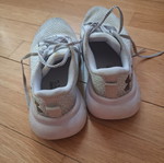 Under Armour athletic shoes size 38, white and grey