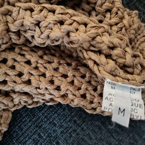BSB Summer Knit Sleeveless Like New Size Medium Beige