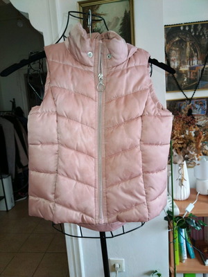 Αμανικό μπουφάν H&M 5-6 ετών σαν καινούργιο, ροζ