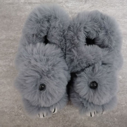 Lee Cooper children's slippers new, grey winter house shoes