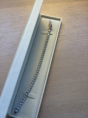 Tennis bracelet with zircon new