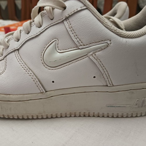 Nike Air Force 1 Jewel white used, size 40
