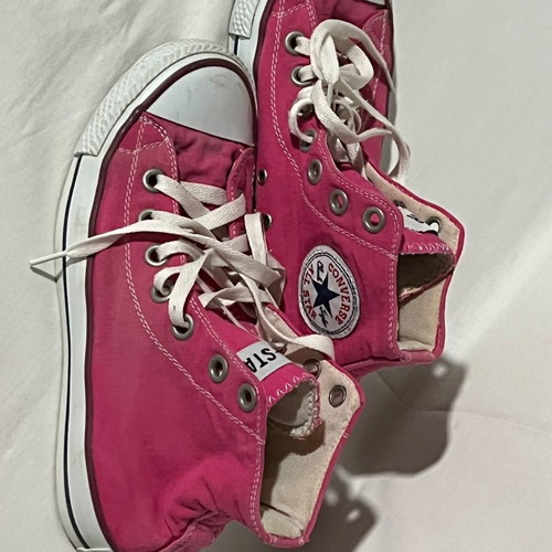 All Star Converse boots used size 37 pink sneakers