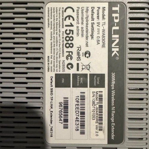 TP-Link WA830RE WiFi Extender like new