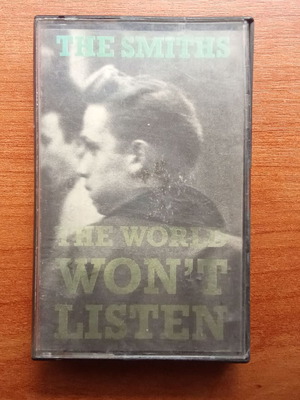 The Smiths The World Won't Listen audio tape 1980 used