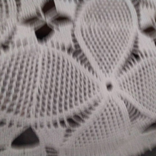 Knitted tablecloth new 1x1