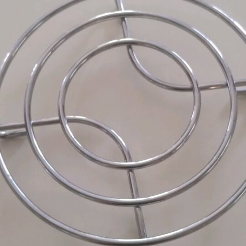 Bases for hot items, set of 2 metal