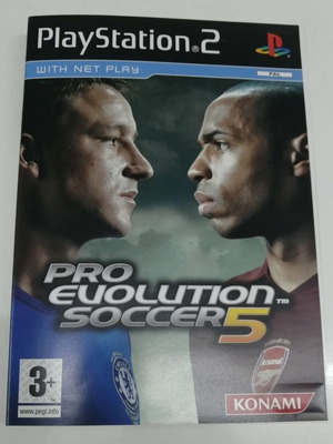 Корица Pro Evolution Soccer 5 за Ps2 като нова