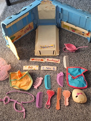 Small Pony Beauty Salon and Accessories used, set