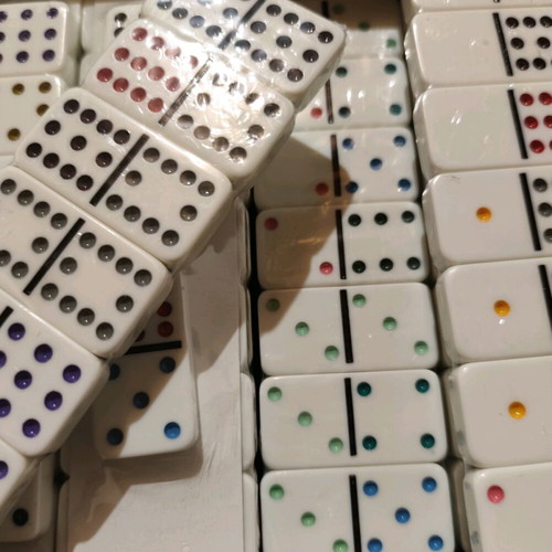 Excalibur Deluxe Double 12 Dominoes Set New, 91 Pieces