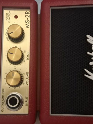 Guitar amplifier and cable new