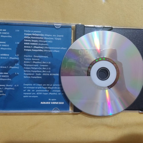 Nikos Vanesis Giati Na Dioghneis CD EP 2002, laiko