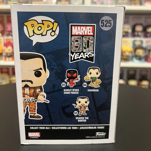 Marvel Funko Pop! Kraven The Hunter Spider-Man 525 like new